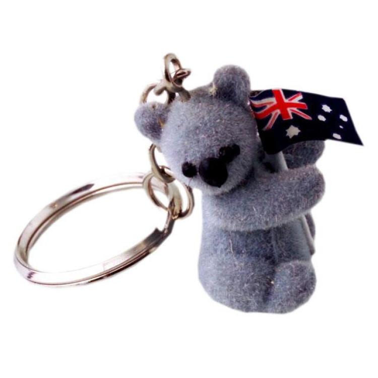 Schlüsselanhänger Koala 'Australian Flag', 7 cm