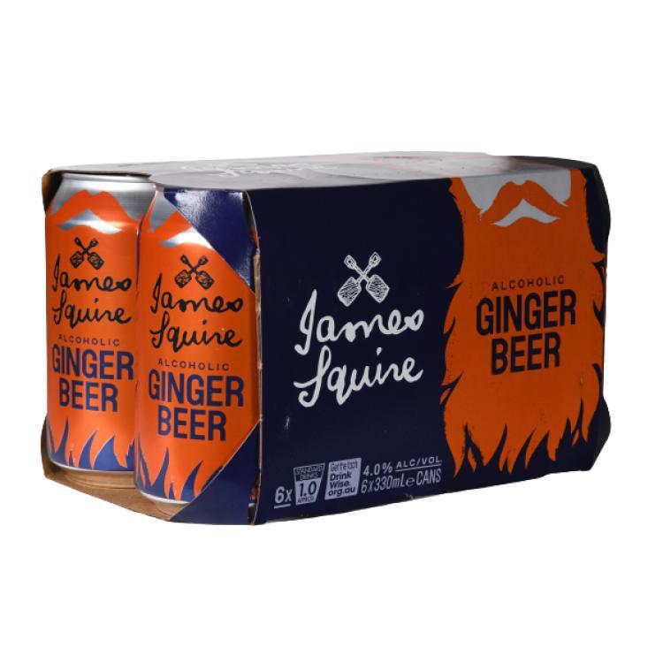 James Squire Alcoholic Ginger Beer 4.0 % vol.
