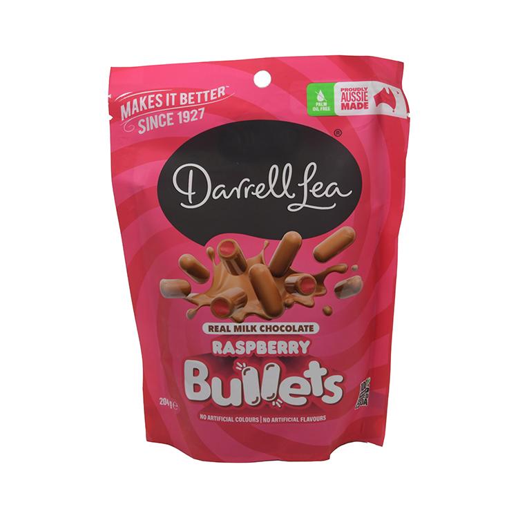 Darrell Lea Milk Chocolate Raspberry Bullets