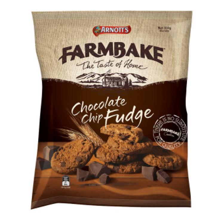 Arnott's Farmbake Chocolate Chip Fudge Cookies