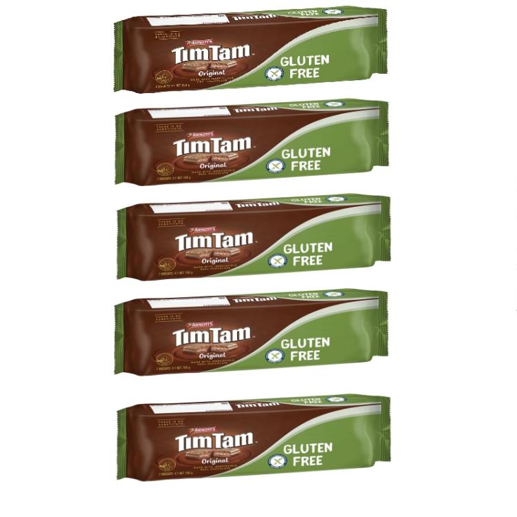 Tim Tam Original Chocolate Gluten Free Pack of 5