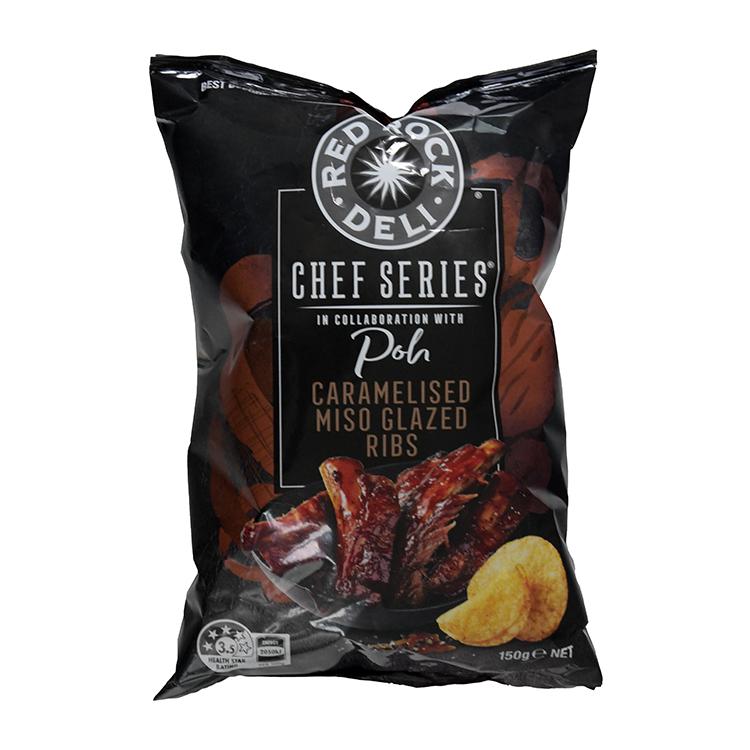 Red Rock Caramelised Miso Glazed Ribs Chips