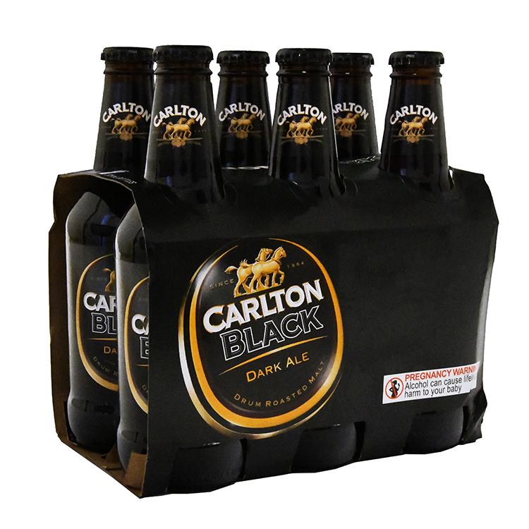 Carlton Black Dark Ale Stubby 4.4 % vol.
