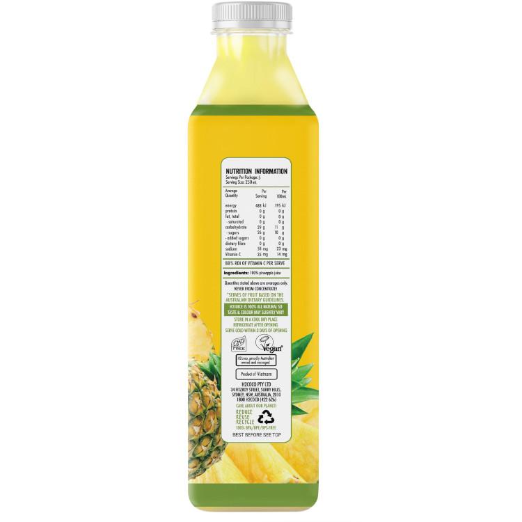 H2juice Pineapple Juice Ananas