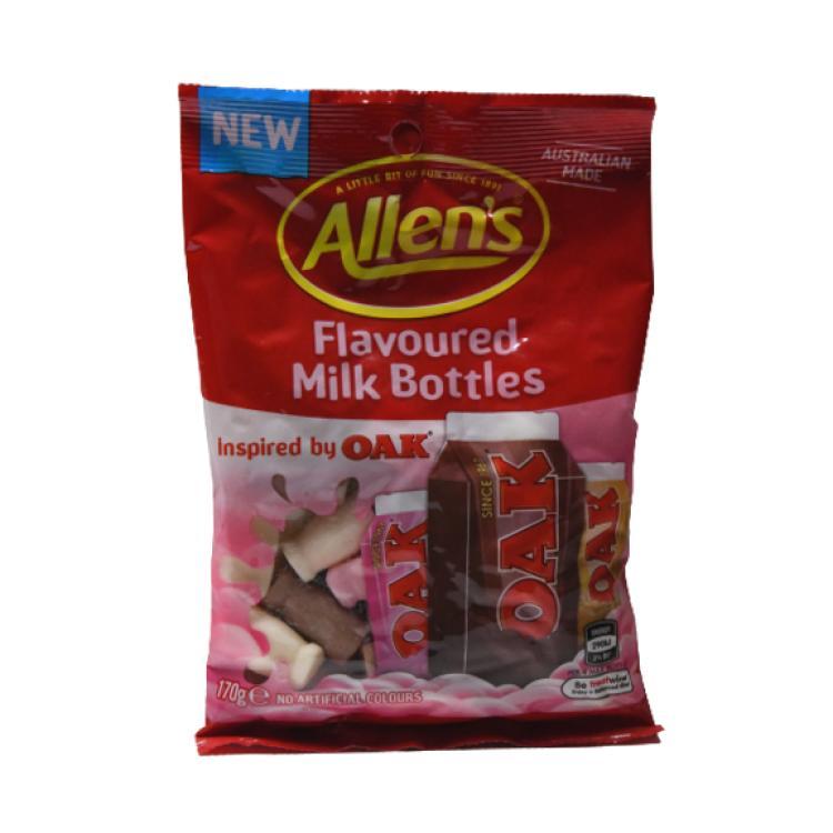 Allen's OAK Flavoured Milk Bottles