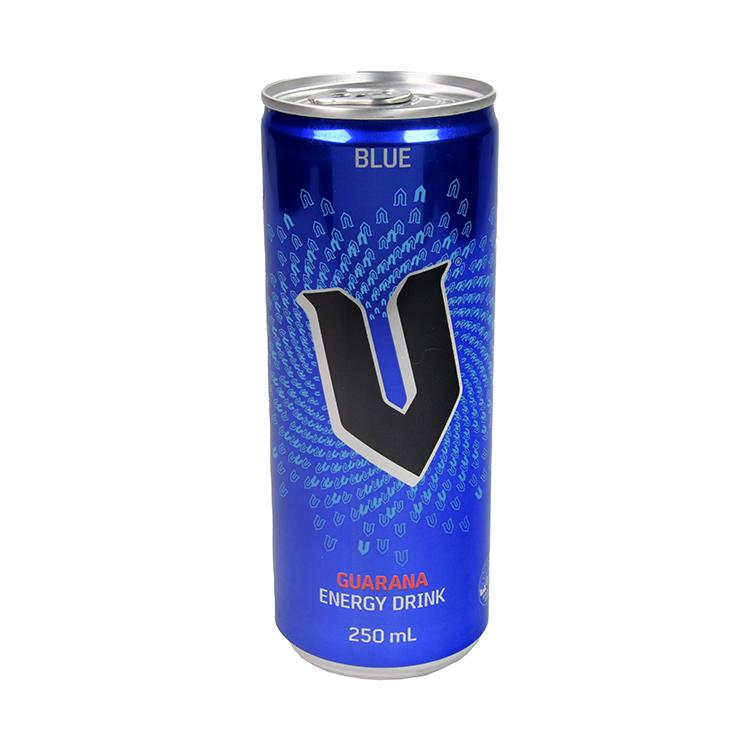 V Blue Guarana Energy Drink - Australian Import