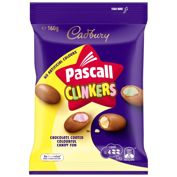 Cadbury Pascall Clinkers Sharepack - Import