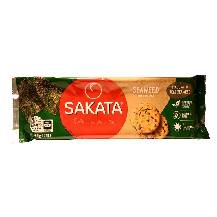 Sakata Rice Crackers Seaweed Seetang