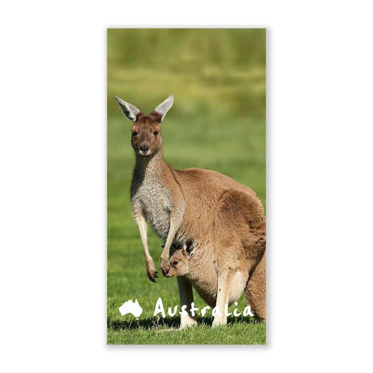 Beach Towel 'Känguru Australia' Badetuch