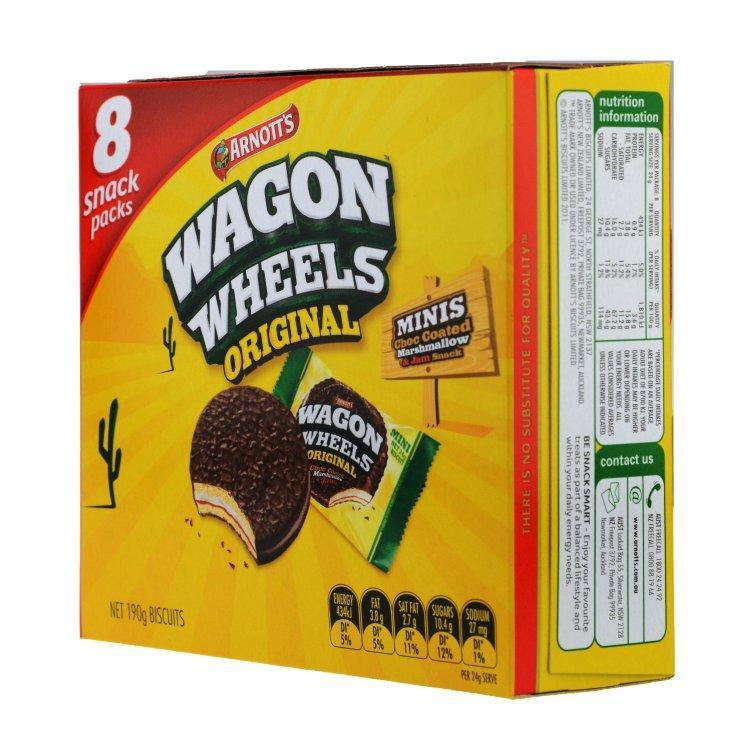 Arnotts Wagon Wheels Multipack [MHD: 16.03.2025]