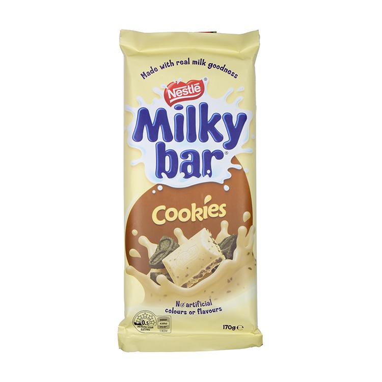 Nestle Milkybar Cookies & Cream White Choc - Import