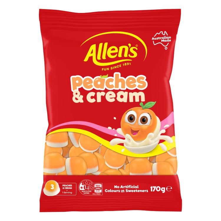 Allen's Peaches & Cream Fruchtgummi