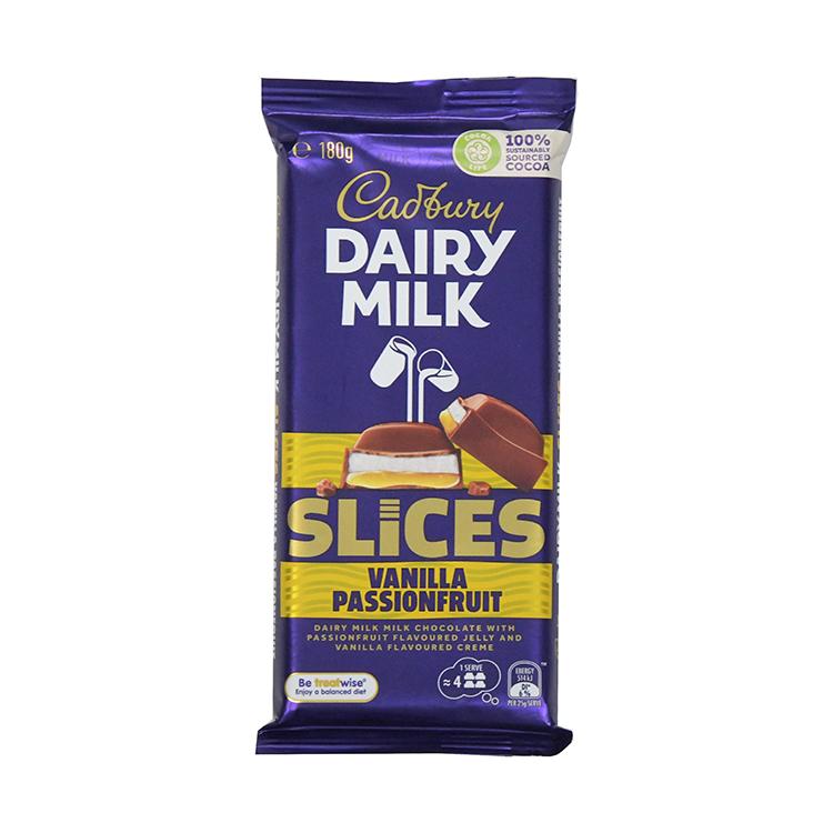 Cadbury Slices Vanilla Passionfruit - Import