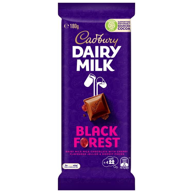 Cadbury Black Forest Schokolade - Import