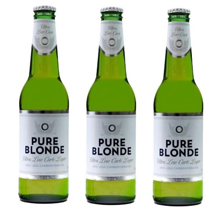 Pure Blonde Lager Bottle 4.2% vol 3er Pack [MHD: 13.08.2023]