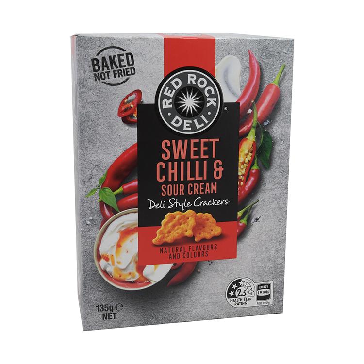 Red Rock Sweet Chilli & Sour Cream Crackers