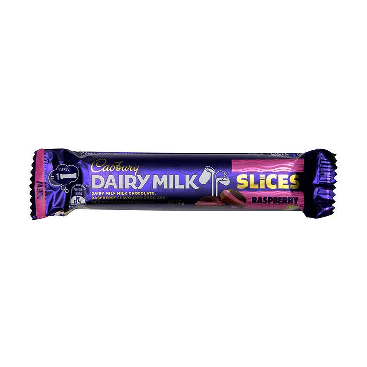 Cadbury Slices Raspberry Schokoriegel - Import
