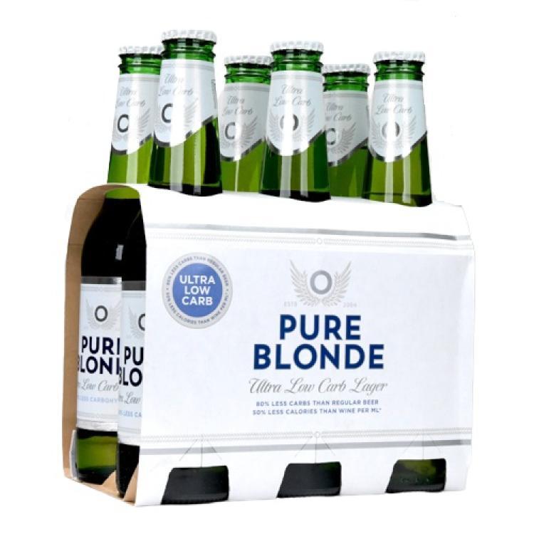 Pure Blonde Lager Bottle 4.2% vol Sixpack [MHD: 13.08.2023]