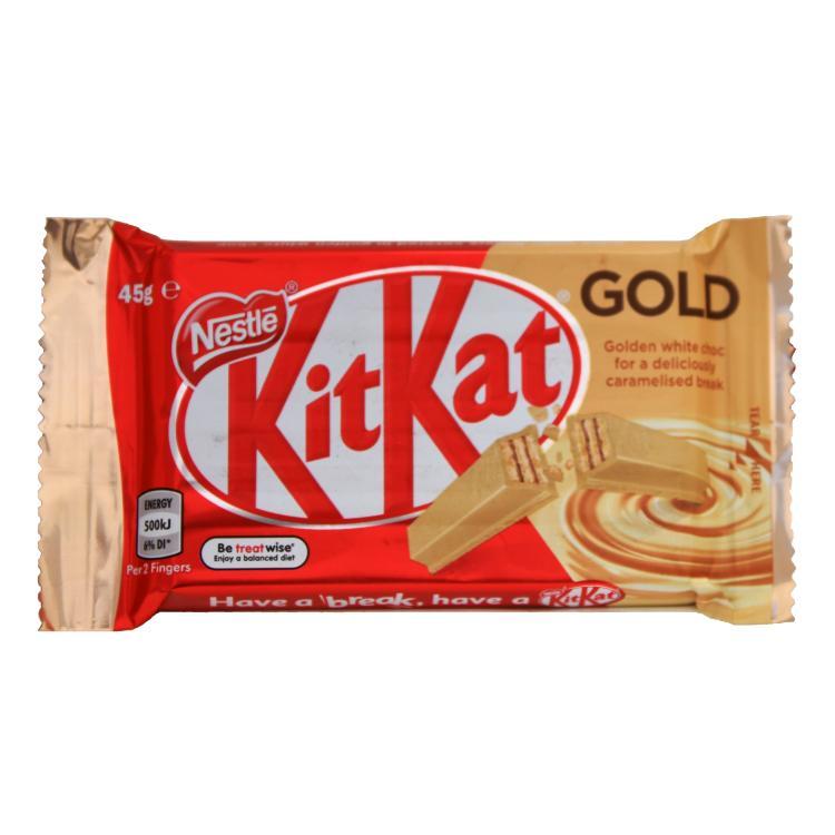KitKat Gold Schokoriegel - LIMITED EDITION - Import [MHD: 31.01.2024]
