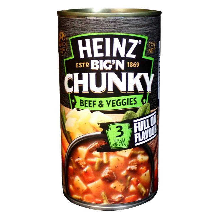 Heinz Big'N Chunky Beef & Veggies Eintopf
