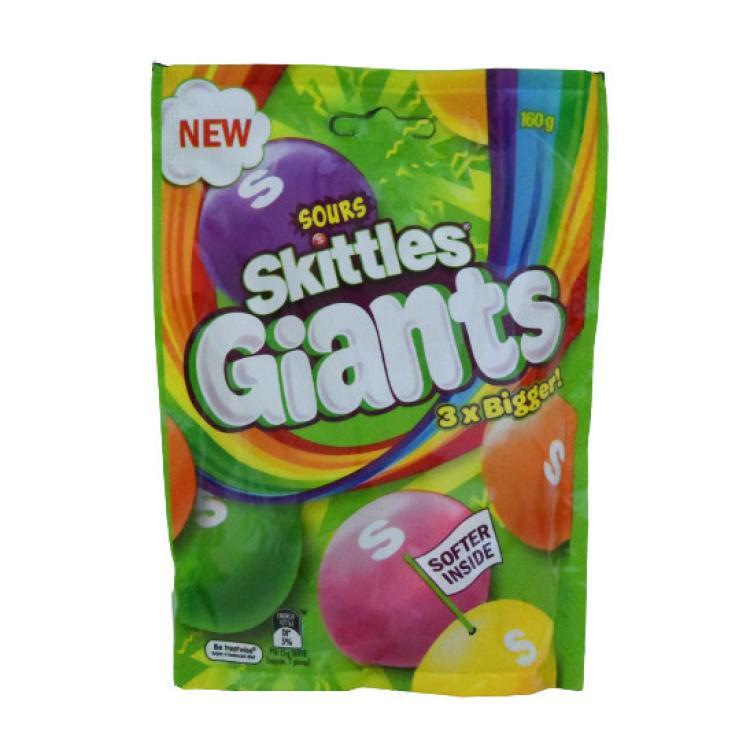 Skittles Giants Sours - 3x Bigger! [MHD: 22.04.2023]