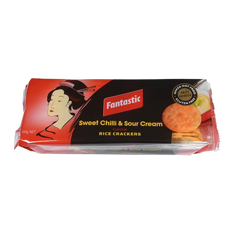 Fantastic Sweet Chilli & Sour Cream Rice Crackers