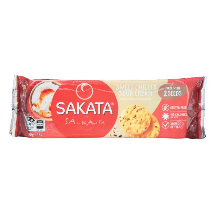 Sakata Rice Crackers Sweet Chilli & Sour Cream