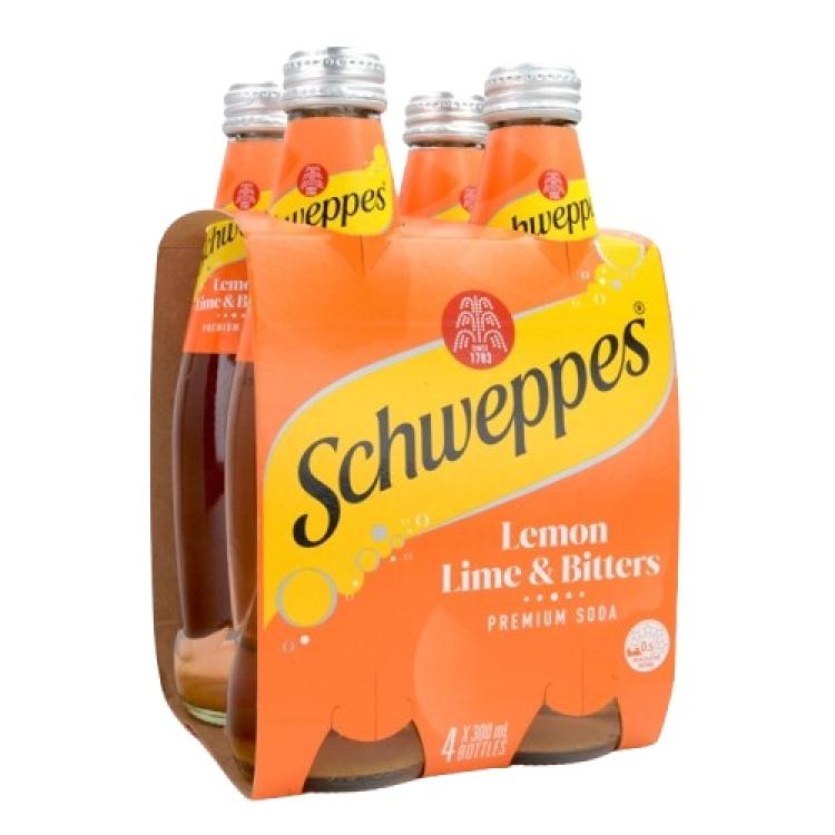 Schweppes Lemon Lime & Bitters - Australian Import