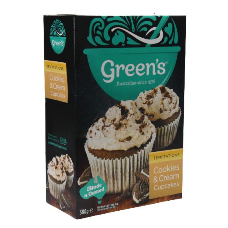 Green's Cookies & Cream Cupcakes Mix