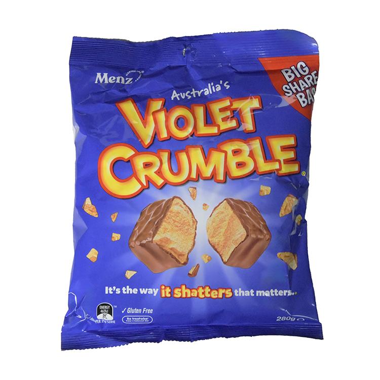 Menz Australia's Violet Crumble Big Share Bag - Import