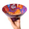 Better World Arts Aboriginal Bowl 'Seven Sisters Red' 20,5x10 cm
