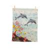 Koh Living Aboriginal Tea Towel 'Dolphin' Geschirrtuch