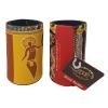 Stubby Holder Australien 'Aboriginal Dot Art Warrul Gaalan Neopren ocker, 11 cm