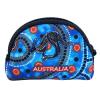 Geldbörse Australien 'Aboriginal Dot Art' Neopren blau