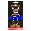 Magnet Australien 'Känguru Bluey mit baumelnden Armen & Beinen', 10 cm